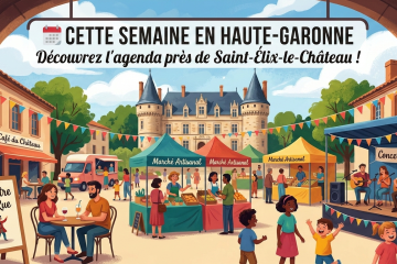 Saint-Élix-le-Château – Gîte et Atelier de la Mandille avec atelier de peinture – Agenda des événements en Haute-Garonne à proximité
