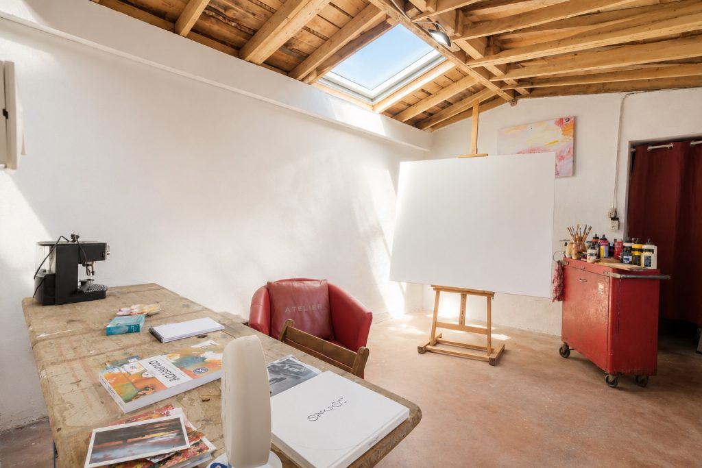 Atelier de peinture en libre service